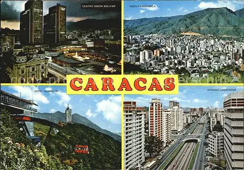 Caracas Stadtansichten  Kat. Caracas