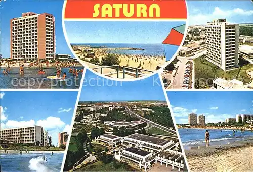 Statiunea Aurora Hotel Saturn Strand Fliegeraufnahme