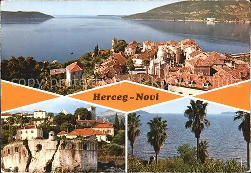 Herceg Novi Castelnuovo Panorama Kat. Montenegro