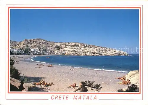 Matala Strand Kat. Insel Kreta