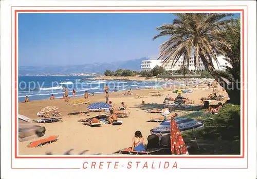 Stalida Stalis Strandpartie Kat. Insel Kreta