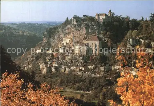 Rocamadour Les Eglises sur les Maisons Kat. Rocamadour