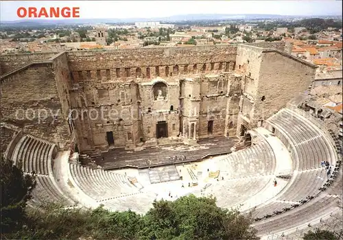 Orange Interieur du Theatre antique romain Kat. Orange
