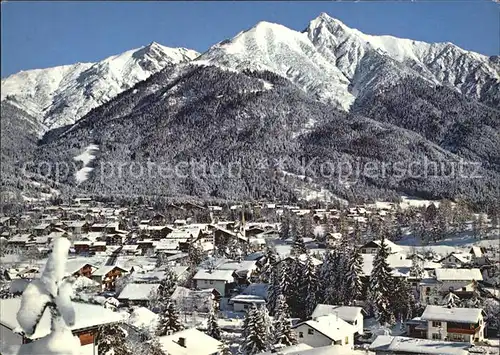 Seefeld Tirol skigebiet Rosshuette Haermelekopf und Seefelder Joechl Kat. Seefeld in Tirol
