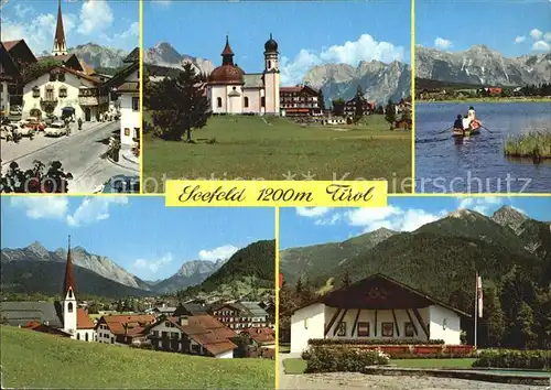 Seefeld Tirol Schmuckkastl Seekirchl Karwendel  Kat. Seefeld in Tirol