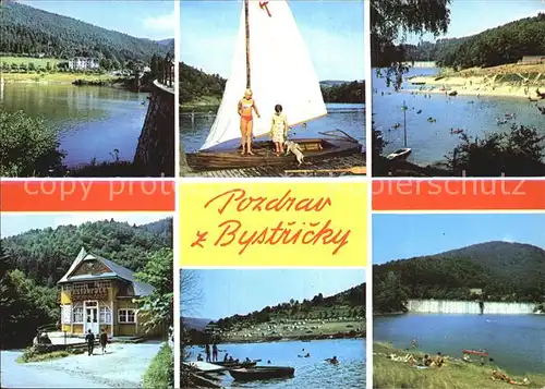 Bystricka Partien am See Kat. Tschechische Republik