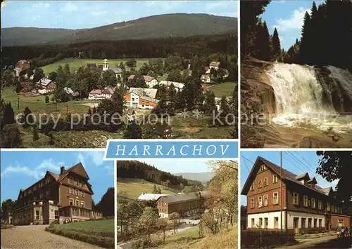Harrachov Harrachsdorf Krkonose Wasserfall Kat. Harrachsdorf