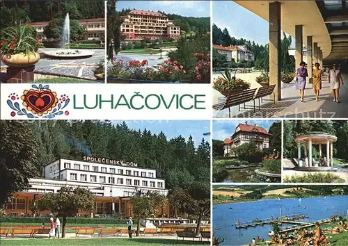 Luhacovice Sanatorium Palace Kat. Tschechische Republik