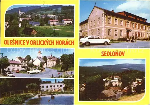 Olesnice v Orlickych Horach Sedlonov Kat. Giesshuebel im Adlergebirge