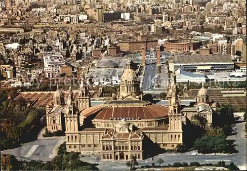 Barcelona Cataluna Palacio Nacional Avenida Ma Cristina Piazza Espana Kat. Barcelona