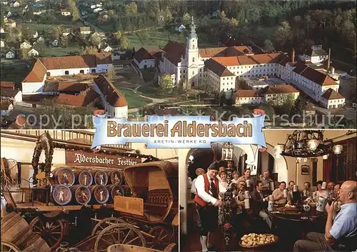 Aldersbach Brauerei Aretin Werke KG Kloster Asamkirche Brauereimuseum Kat. Aldersbach