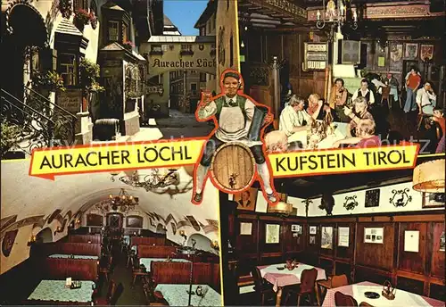 Kufstein Tirol Auracher Loechl Weinhaus Restaurant Hotel Kat. Kufstein