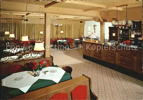 Thiersee Alpengasthof Pension Schneeberg Restaurant Kat. Thiersee