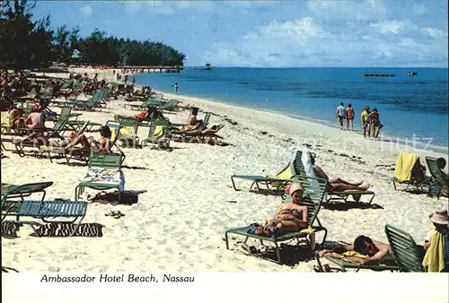 Nassau Bahamas Ambassador Hotel Beach