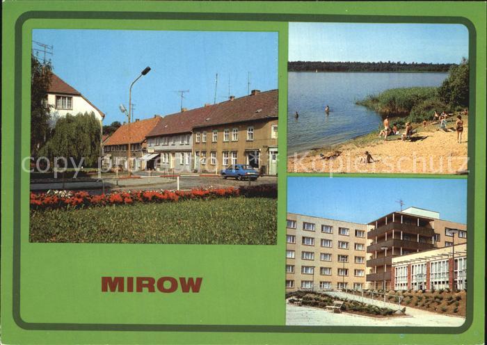 Mirow Karl Marx Strasse Badestelle Mirower See Feierabendheim Kat