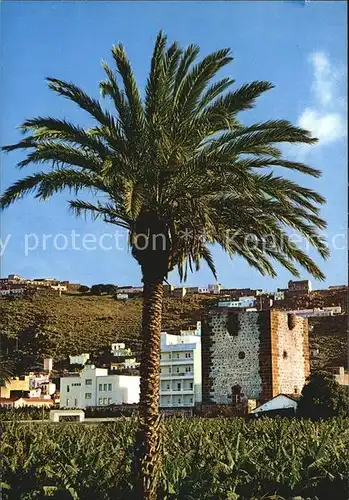 San Sebastian de La Gomera Torre del Conde Monumento Historico Nacional Palma Historisches Denkmal Palme