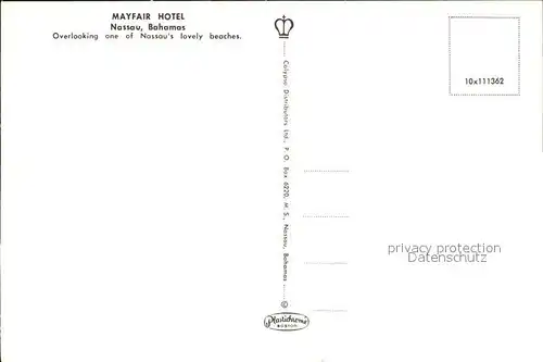 Nassau Bahamas Mayfair Hotel