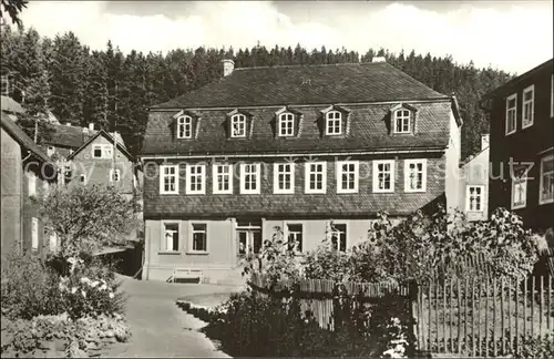 Stuetzerbach Kurort Goethehaus Kat. Stuetzerbach