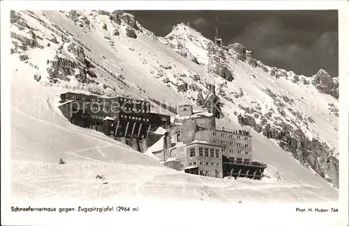 Zugspitze Schneefernerhaus Kat. Garmisch Partenkirchen