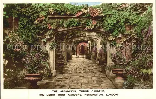 London Archways Tudor Gardens Kat. City of London