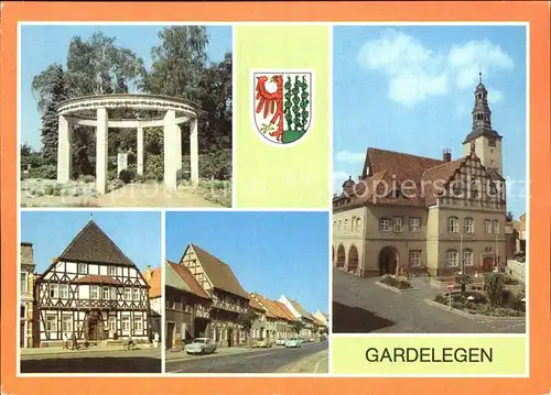 Gardelegen Grabmal Otto Reutters Rathaus Stadtmauer Sandstrasse Kat. Gardelegen