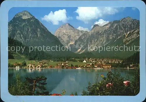 Achensee Pertisau Dristenkopf Sonnjoch Schaufelspitze Bettlerkarspitze  Kat. Eben am Achensee