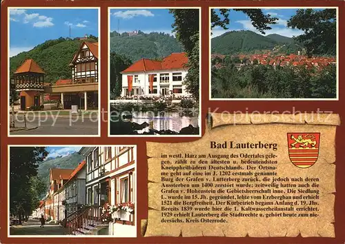Bad Lauterberg Ortsansichten Kat. Bad Lauterberg im Harz