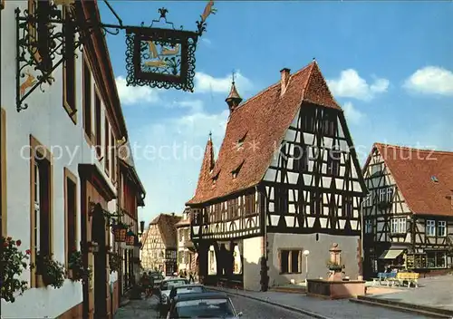 Michelstadt Rathaus Kat. Michelstadt