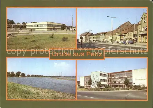 Peitz HO Gaststaette Fischteich Hauptstrasse Juri Gagarin Oberschule Kat. Peitz