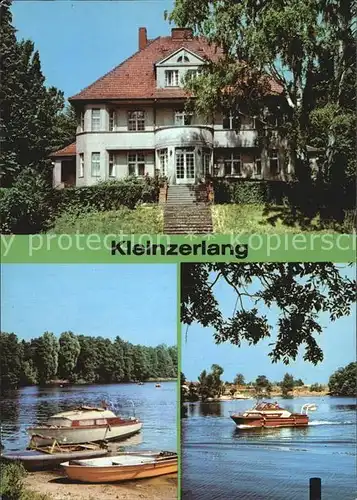 Kleinzerlang Cafe am Palitzsee  Kat. Rheinsberg