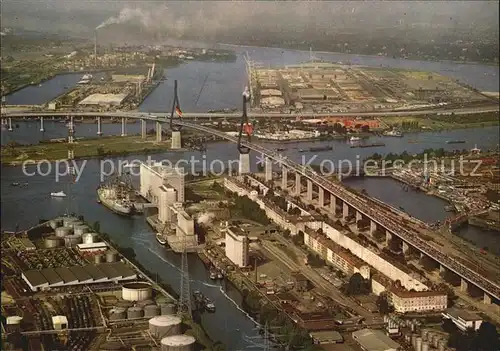 Hamburg Koehlbrandbruecke Kat. Hamburg