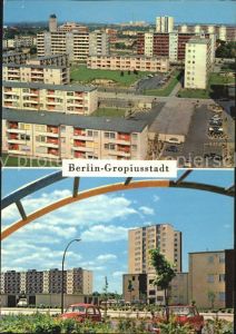 D2U in Gropiusstadt Berlin Ansichtskarte 50er 60er Jahre 54 å 