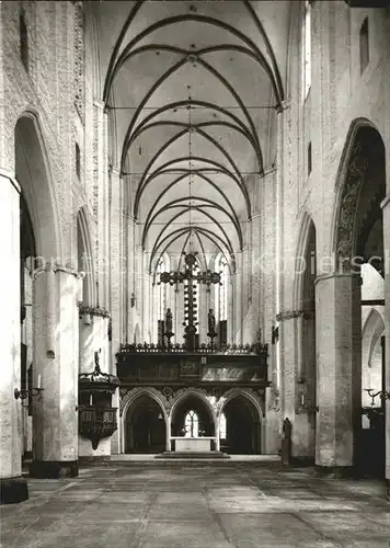 Luebeck Katharinenkirche Chor Kat. Luebeck