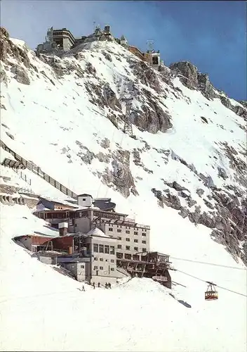 Zugspitze Schneefernerhaus Gipfelbahn Kat. Garmisch Partenkirchen