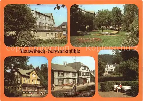 Meuselbach Schwarzmuehle Gasthaus FDGB Erholungsheime Kat. Meuselbach Schwarzmuehle