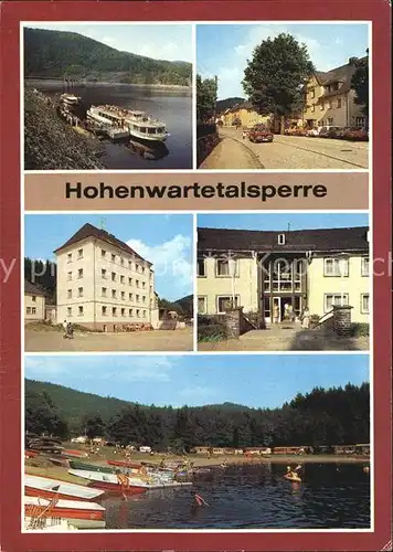 Hohenwarte Talsperre Ferienheim Linkenmuehle Loehma Campingplatz Kat. Hohenwarte
