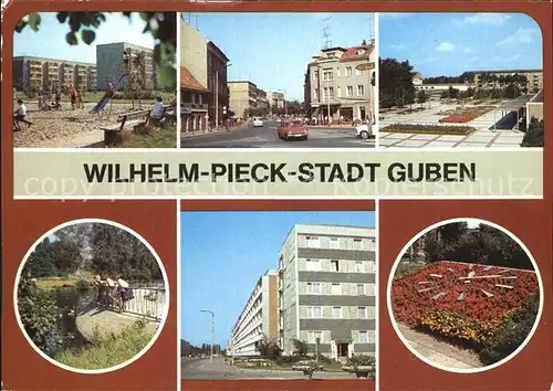 Guben Wilhelm Pieck Stadt Kat. Guben