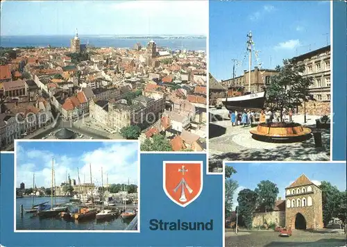 Stralsund Mecklenburg Vorpommern Sankt Marien Meeresmuseum  Kat. Stralsund