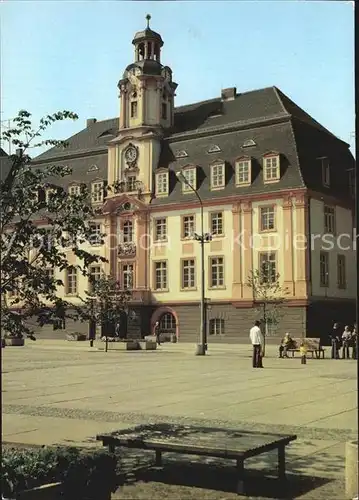 Weissenfels Saale Rathaus Karl Marx Platz Kat. Weissenfels