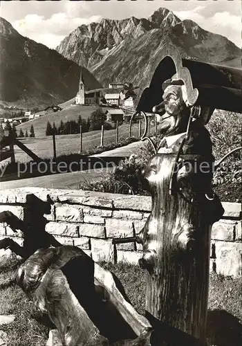 Hirschegg Kleinwalsertal Vorarlberg Ignatzbrunnen Widderstein Kat. Mittelberg