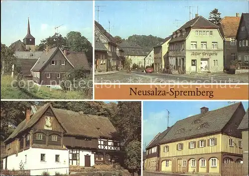 Neusalza Spremberg Spremberger Kirche Niedermarkt Reiterhaus Baudenkmal Kat. Neusalza Spremberg