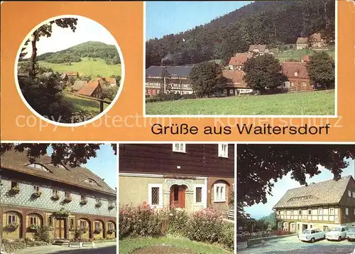 Waltersdorf Zittau Lausche Sonneberg Umgebindehaus Tuerstock  Kat. Grossschoenau Sachsen