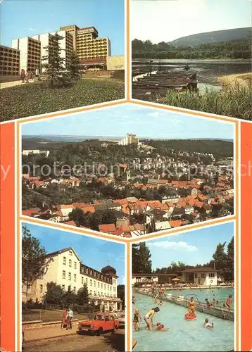 Friedrichroda FDGB Erholungsheim Gondelteich Adolphsblick Kat. Friedrichroda