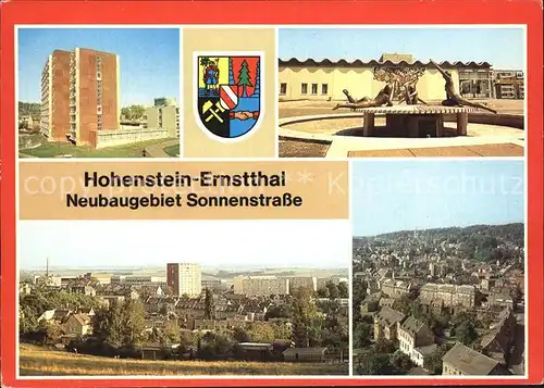 Hohenstein Ernstthal Neubaugebiet Sonnenstrasse Kat. Hohenstein Ernstthal
