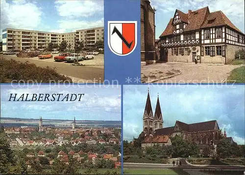 Halberstadt Hermann Matern Ring Gleimhaus Dom Kat. Halberstadt