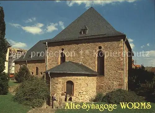 Worms Rhein Alte Synagoge Kat. Worms
