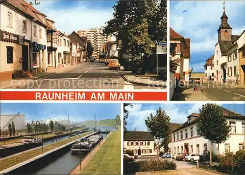 Raunheim Ortsansichten  Kat. Raunheim