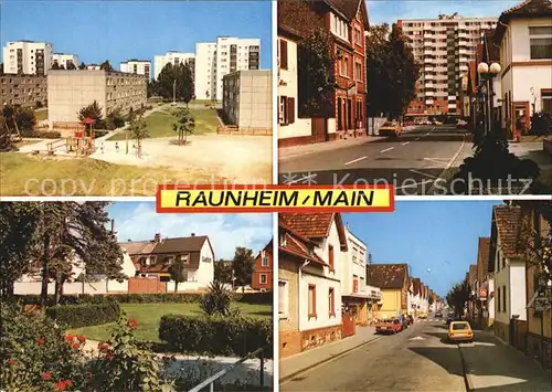 Raunheim Ortsansichten Kat. Raunheim