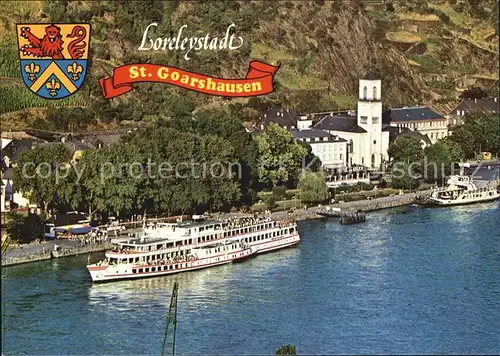 Goarshausen St Lorelystadt  Kat. Sankt Goarshausen