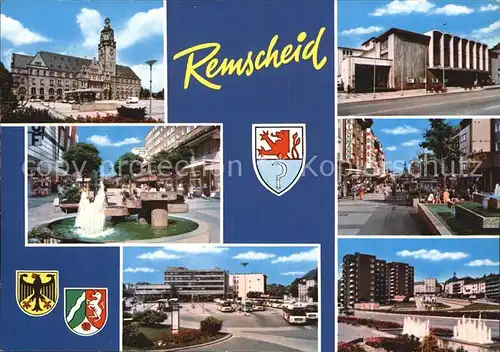 Remscheid Stadtansichten Kat. Remscheid